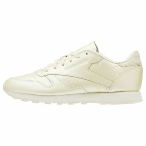 Adidasy Damskie Reebok Classic Leather Beżowe PL 58AZUCV